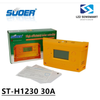 ราคา Suoer MPPT ST H1230 Charge Controller 30A 12V 24V Solar System Battery Charge Controller 30A ST H1230 (9909995096)