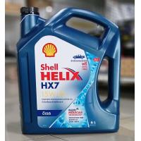 ราคา น้ำมันเครื่องดีเซลกึ่งสังเคราะห์ Shell helix Dlesel HX7 15W 40 (22625558989)