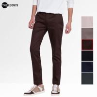 ราคา THE ROOMS เดอะรูม กางเกงสแล็ค กางเกงทำงาน กางเกงขายาว ผ้าชาลี ผ้ายืด ขากระบอกเล็ก (22370077732)