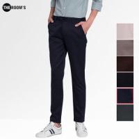 ราคา THE ROOMS เดอะรูม กางเกงสแล็ค กางเกงทำงาน กางเกงขายาว ผ้าชาลี ผ้ายืด ขากระบอกเล็ก (22370077705)