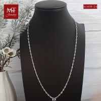 ราคา MT สร้อยคอเงินแท้ ลายโซ่เรือเล็ก กว้าง 2 7 มม ยาว 14 16 17 18 20 22 24 26 นิ้ว 925 Sterling Silver Long Cable Hammer Chain sc408 MT Jewelry มณีธารา (10396082962)