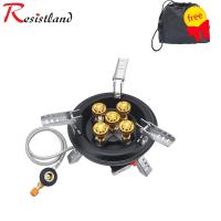 ราคา เตาแคมป์ปิ้งแรงดันสูงเดินป่า Burner 16000W BRS 201 กระจกบิวเทนแก๊ส Burner พร้อม Pizeo IGNITION สําหรับเดินทาง (23025122817)
