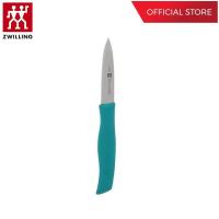 ราคา ZWILLING มีดเล็กแพริ่งสแตนเลสสตีล รุ่น Twin Grip100 มม มีความคมและทนทาน สีเงิน ด้ามเขียว N38094101 (334519855)