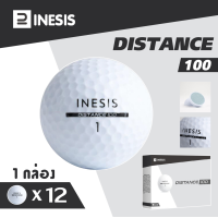 ราคา INESIS ลูกกอล์ฟรุ่น Distance 100 12 ลูก Golf Ball รุ่น DISTANCE 100 NEW Golf Ball 12ball pack Best (16314985096)