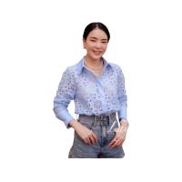 ราคา เสื้อเชิ้ตลูกไม้ Zara ปักลายฉลุ (22486793203)