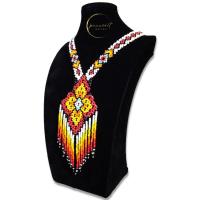 ราคา ครูสาลี่ สร้อยคอลูกปัดมโนราห์ สร้อยคอมโนราห์ พัทลุง ลูกปัดมโนราห์ ร้อยลูกปัดมโนราห์ Hand Made สินค้าทำมือ สีขาว สีแดง ยาว 24 นิ้ว รหัส S014 (22909635956)