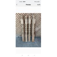 ราคา เสาหัวบันไดไม้สักทอง หน้า 5 นิ้ว กว้าง 5 นิ้วย 1 20 ม (17599706299)