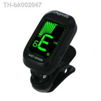 ราคา Cherub WST 2058B Auto Clip on Tuner Chromatic Guitar Bass Violin Ukulele C Ukelele D B Bb Flat Tuning LCD Display Backlit Tuner (20357228631)