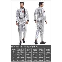 ราคา AL ชุดฮาโลวีนคู่รักผู้ใหญ่ชุดอวกาศโลกพเนจร ปาร์ตี้กลุ่ม Cosplay ชุดนักบินอวกาศชายและหญิง (22810452343)