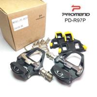 ราคา บันไดคลีทเสือหมอบ PROMEND PD R97P บันไดจักรยานเสือหมอบแบริ่ง คลีทแบบ SPD คลีทแบบชิมาโน แป้น Engineering plastic body น้ำหนักเบา แข็งแรง (19104236038)