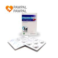 ราคา Hepato Tab Exp 12 2023 อาหารเสริม บำรุงตับ สุนัข แมว Liver Supplement dog cat 1 กล่อง 100 เม็ด (17309882612)