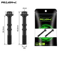 ราคา RISK Bicycle Hydraulic Hose Screws for Shimano AVID GUIDE Titanium Alloy Disc Brake Tubing Connec Oil Disc Brake Clamp Bolts (22606833679)