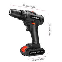ราคา Moketa สว่านไร้สาย 12V สว่านไฟฟ้า ชุดสว่าน ไขควง ปรับสปีดได้ ปรับได้ 2 ระดับ สว่านแบตไร้สาย ไขควงไฟฟ้าไร้สาย ไขควงไฟฟ้า (21614522872)