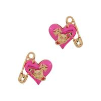 ราคา 1029 Vivienne Westwood ต่างหูสร้อยคอไข่มุกกุหลาบรูปหัวใจ (23035086500)