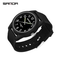 ราคา SANDA Fashion Simple Quartz Sport Watches Japan Original Battery Quartz Wristwatch Women Man Watches Waterproof Clock New Style (16910453661)