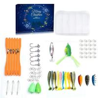 ราคา Fishing Advent Calendar Fishing Tackle Advent Calendar Fishing Lures Set 24 Days Advent Calendar Fishing Christmas Countdown carefully (20850035203)