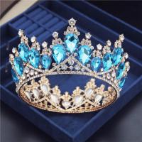 ราคา มงกุฏคริสตัลสีม่วงทรงกลมรัดเกล้าประดับผมเจ้าสาวราชินีชั้นหนึ่งมงกุฎประดับหัวเจ้าสาวเครื่องประดับยางรัดผมน่ารักมงกุฎงานแต่งงาน (20330897387)