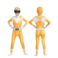 ราคา Kids Adult Power Rangers Costume Cosplay Jumpsuit Superhero Cosplay (21818396968)