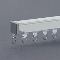 ราคา สินค้าพร้อมจัดส่ง ราวผ้าม่าน ติดตั้งง่ายๆ รางผ้าม่านอลูมิเนียม รางม่านจีบ รางอะลูมิเนียม Curtain rail รางม่าน1ชั้นสำเร็จรูป (16612141149)