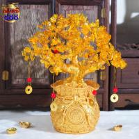 ราคา ตั้งเสริมฮ้วงจุ้ย ต้นไม้หิน มงคลสีเหลือง ฐานถุงทอง มีมา 8 ขนาด งานสวย เสริมการงานการเงิน ส่งเสริมปี 67 ปีมังกรทอง (23047960428)