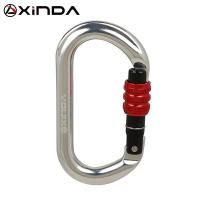 ราคา XINDA O Type ล็อคหัวเข็มขัดความปลอดภัยอัตโนมัติ Master Carabiner Multicolor 5500lbs ข้ามตะขอปีนเขา Rock Mountaineer อุปกรณ์ (15125677660)