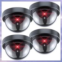 ราคา ZHUG Dummy Security CameraFake Camera with Red LED LightRealistic Wireless Surveillance System for Home Outdoor 4 Pack (21978866867)