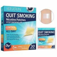 ราคา 30PCS Men Women Quit sm ของเล่น oking Patch Stop sm ของเล่น oking Stickers 24 Hours Anti sm ของเล่น oking Plaster Natural Ingredient Control sm ของเล่น oke Desire there sm ของเล่น oke Cessation Aid (2