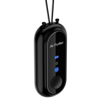 ราคา เครื่องฟอกอากาศ เครื่องฟอกอากาศแบบพกพา air purifier necklace แบบพกพาคอคอมินิแบบพกพาไอออนลบ Purifier เครื่องฟอกอากาศเล็ก เครื่องวัด pm25 (20708122405)