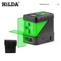 ราคา HILDA 2 เส้นเลเซอร์ระดับปรับระดับด้วยตนเองลําแสงสีเขียวเลเซอร์แนวนอนและแนวตั้ง Cross line (23072143840)