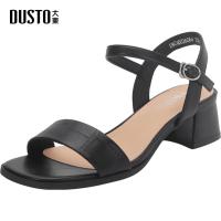 ราคา DUSTO รองเท้ารัดส้น ฤดูกาล2024 รองเท้าเปิดส้น งานส้นหนา ทรงแมรี่เจน (22494639957)