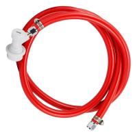 ราคา Ball Lock Gas Line Assembly 5Ft Red Long Tubing 5 16 Ball Lock Gas Disconnect Set Home Brewing Kit for Beer Home Brewing (22104912813)
