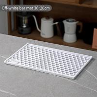 ราคา BINCOO Coffee Bar Mat Cup Drain Mat Anti slip Mat Coffee Pressing Mat for Household Hotel and Coffee bar (22465211264)