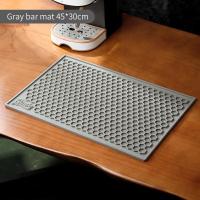 ราคา BINCOO Coffee Bar Mat Cup Drain Mat Anti slip Mat Coffee Pressing Mat for Household Hotel and Coffee bar (22465211269)