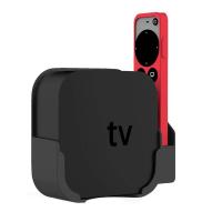 ราคา For Apple TV 4K 2 6Gen 2021 TV Set Top Box Wall Mount Bracket Storage Box Hanging Holder With Ring shaped Heat Dissipation Hole Projector Mounts (19614513970)