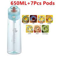 ราคา Air Flavored Water Bottle Scent Up Water Cup Sports Water Bottle For Outdoor Fitness Fashion Water Cup With Straw Flavor Pods (20438994129)