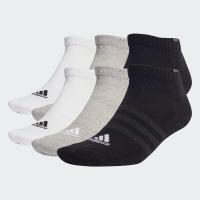 ราคา Adidas ถุงเท้า Cushioned Sportswear Low Cut Socks 6 Pairs Medium Grey Heather White Black 6 White IC1340 (19782629046)