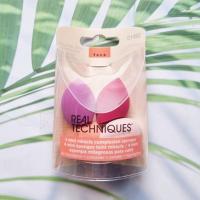 ราคา เรียลเทคนิค ฟองน้ำแต่งหน้า ขนาดเล็ก เหมาะสำหรับการพกพา Miracle Mini Complexion Sponge 4 Count 01492 Real Techniques ฟองน้ำไข่ Beauty Blender (15360628195)