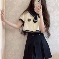 ราคา จัดส่งทันที S XL กระโปรงยูนิฟอร์ม JK ชุดกะลาสีเรือญี่ปุ่น กระโปรงสูท สไตล์มหาวิทยาลัย (21499976346)