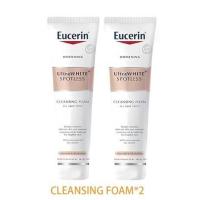 ราคา BUG 1 GET 1 FREE Eucerin UltraWhite Spotless Cleansing Foam 150ML ยูเซอรีน อัลตร้าไวท์ สปอตเลส โฟมล้างหน้า (23223533373)