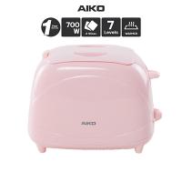 ราคา AIKO เครื่องปิ้งขนมปัง รุ่น AK 808 สีชมพู รุ่นใหม่ รับประกัน 1ปี (3808316364)