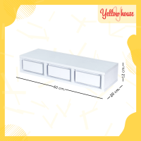 ราคา YellowHouse ชั้นแขวนผนัง 3 ช่อง ชั้นวางของ ชั้นแขวน ชั้นวางหนังสือ ชั้นวางต้นไม้ ชั้นแขวนวางของ กล่อง กล่องเก็บของ loft (13373238350)