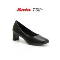 ราคา Best Seller Bata บาจา รองเท้าคัทชู รองเท้ารับปริญญา รองเท้าทางการ รองเท้าทำงาน สำหรับผู้หญิง ส้นสูง 2 นิ้ว พื้นนุ่ม ใส่สบาย สีดำ รหัส 7516661 (1801916334)