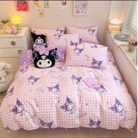 ราคา พร้อมส่ง ผ้าปูที่นอนโทนม่วง ครบเซต6ชิ้น (23160775342)