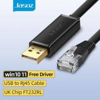 ราคา Jasoz USB to RJ 45 Console Cable Serial Adapter สำหรับสายเคเบิลคอนโซล Converter Cable (21724207139)