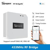 ราคา ITEAD SONOFF RF Bridge R2 433MHz Smart Bridge Gateway eWeLink APP รีโมทคอนโทรลไร้สาย Smart Home Hub รองรับ Sonoff Remotes DW2 RF PIR3 RF Sensors (176215962)