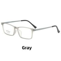 ราคา FIRADA แว่นตาแฟชั่น TR90ไทเทเนียมทรงสี่เหลี่ยมย้อนยุคกรอบแก้วใบสั่งเกี่ยวกับสายตาแว่นสายตาสั้นสำหรับผู้ชายและผู้หญิง (18487017939)