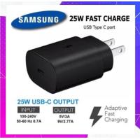 ราคา หัวชาร์จ samsung 25 วัตต์ Samsung Adaptor Super Fast Charging 25W Type C สินค้ารับประกันศูนย์ 1 ปี (22593546405)