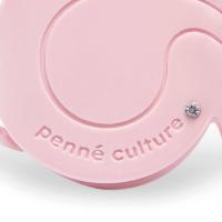 ราคา PENNE culture Hair Claw กิ๊บหนีบผม ฉลุลายโลโก้ ติดคริสตัล (22815935871)