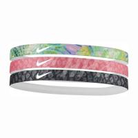 ราคา Nike แถบคาดศีรษะ Headbands Printed 3 Pack Electric Algae Coral Chalk Cool Grey N 000 2560 922 (19600325031)