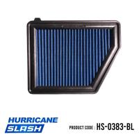 ราคา HURRICANE SLASH กรองอากาศผ้าน้ำเงินรุ่นใหม่ล่าสุด Honda Civic FC HS 0383 BL (22228498956)